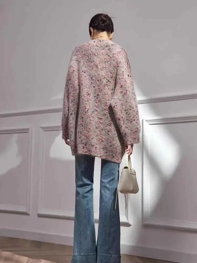 Handesome Elegant Chic V-Neck Cardigan