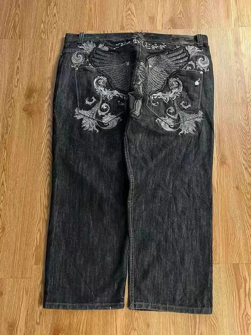 LUW Washed Trend Brand Jean GD01