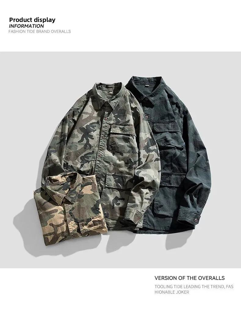 Field Camo Utility Overshirt