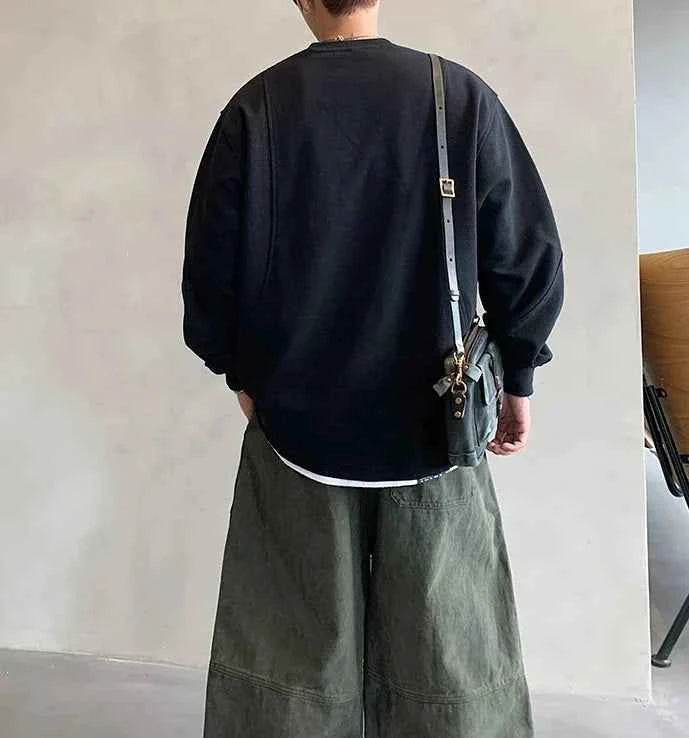 Y2K High-Quality Oversized Hip Hop Sweatshirt