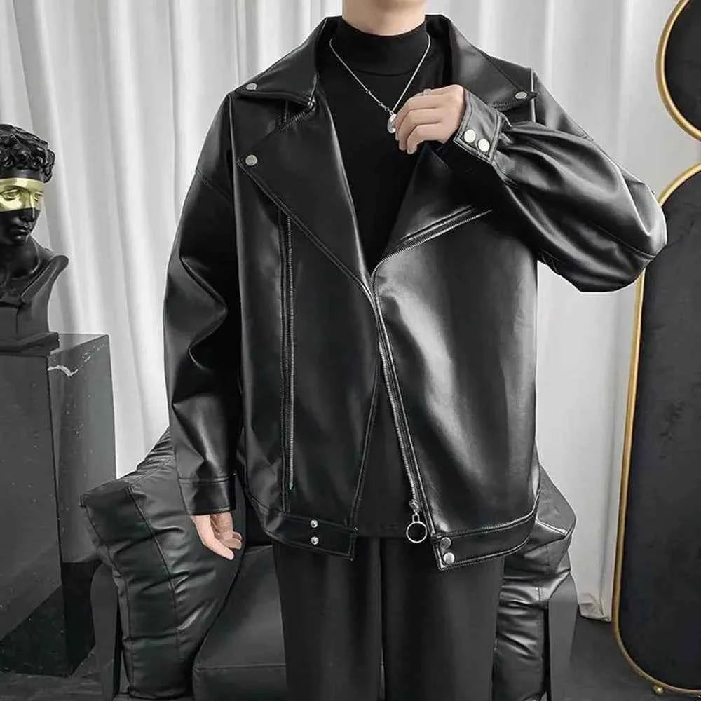 Premium Streetwear Classic Leather Jacket