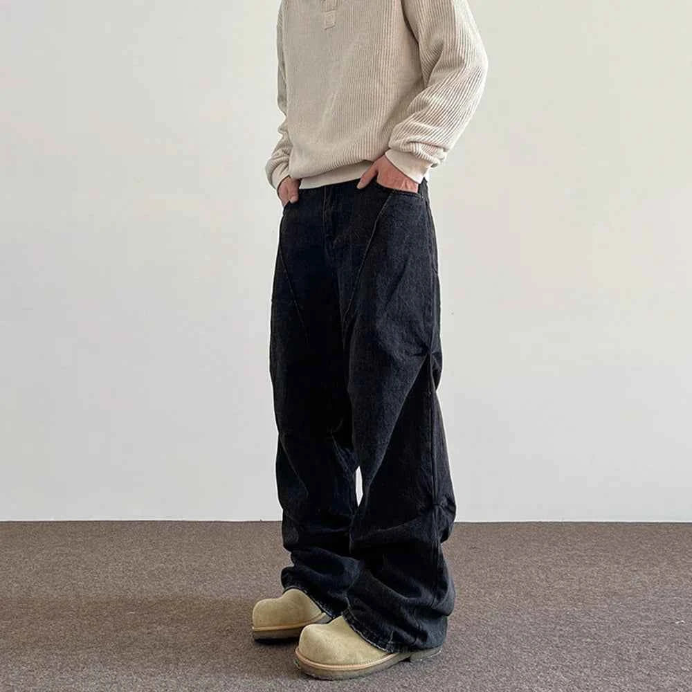 Men Vintage Cozy Streetwear Jeans