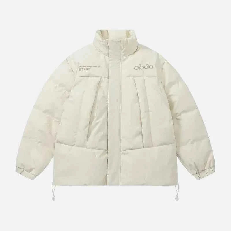 Investment Piece Retro Padded Puffer Jacket