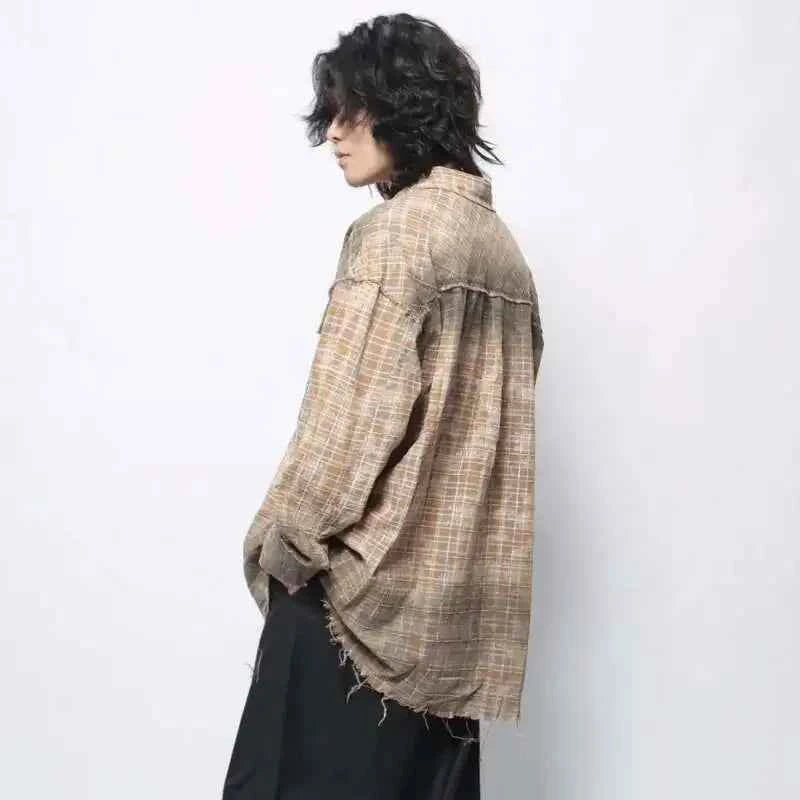 American Style Gradient Washed High Street Shirt