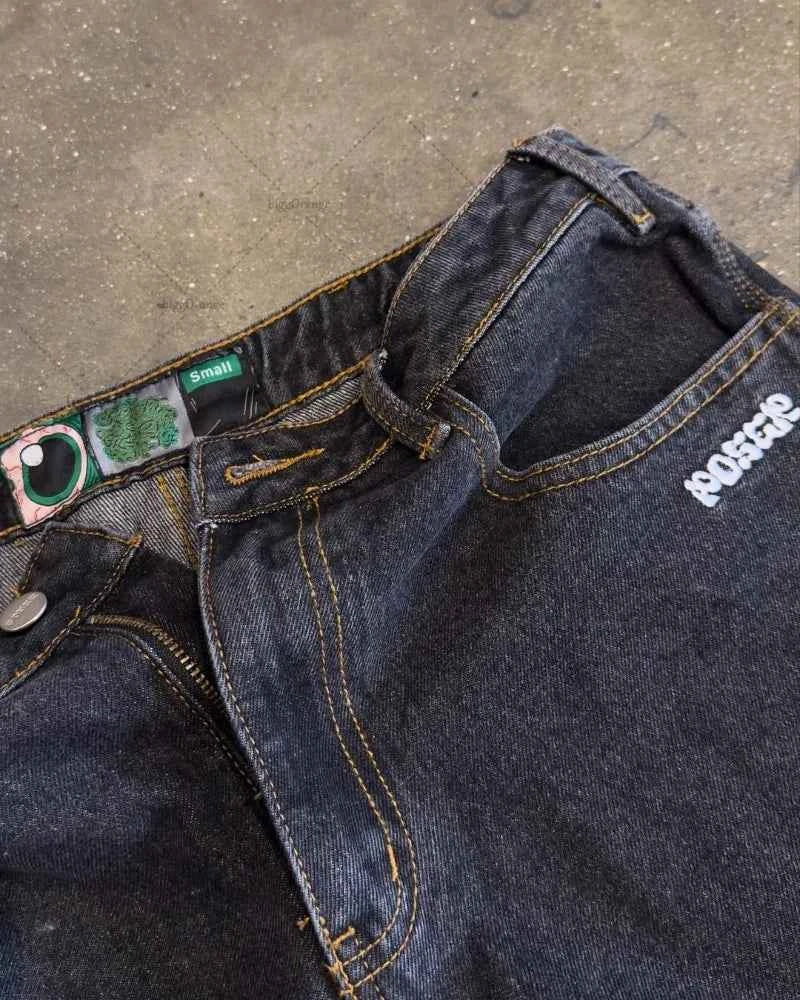 Loose Casual Punk Jeans High Jeans