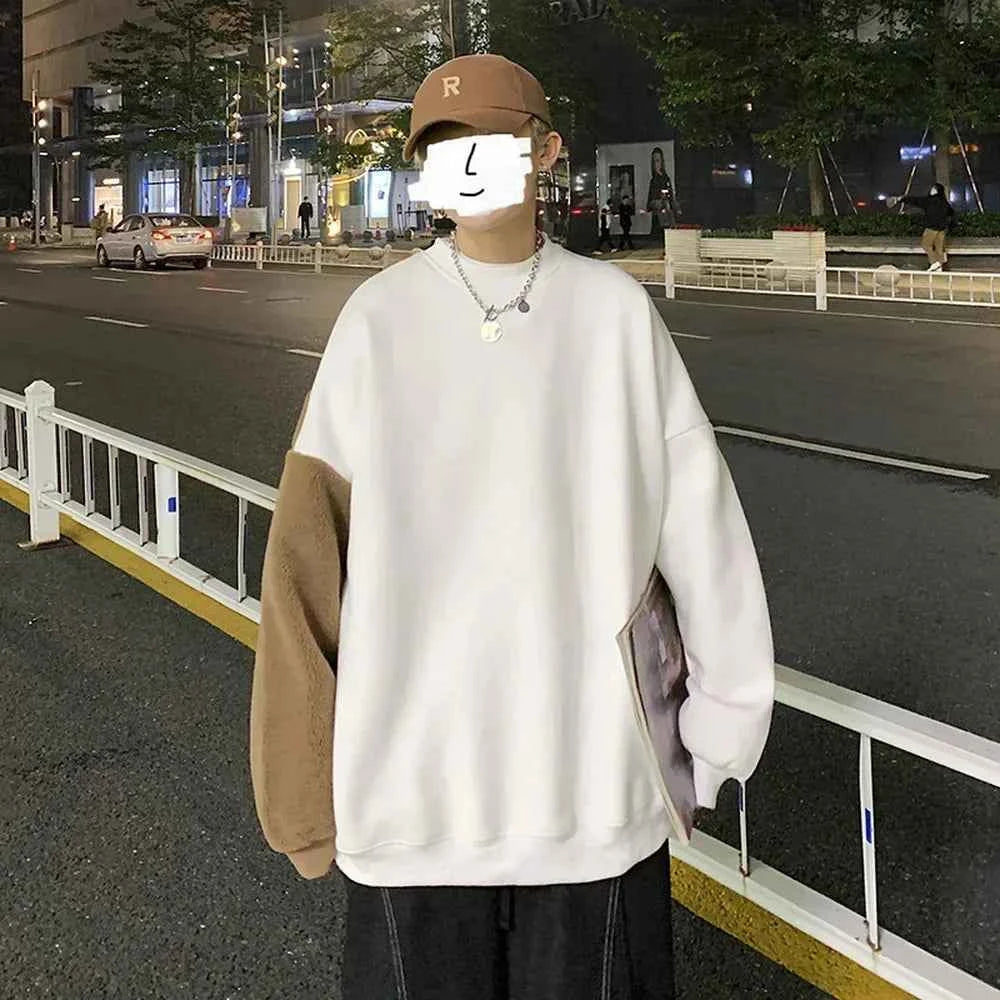 Y2K Bear Pattern Long Sleeve Sweatshirt