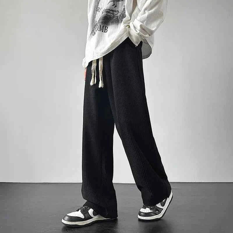 Stylish Cozy Thick Wide Leg Winter Sweatpants