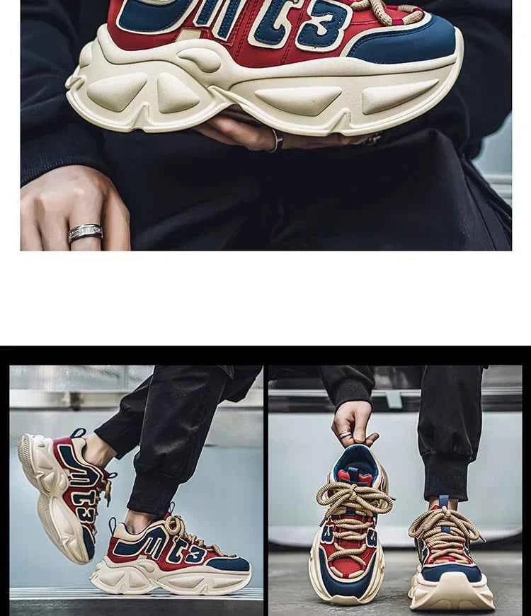 Ultra-Chunky Retro Sneakers MJ 3 Sneakers Original
