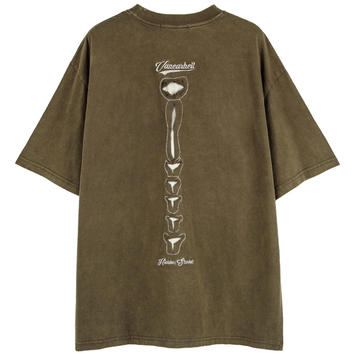 Skeleton Ripped Streetwear T Shirts