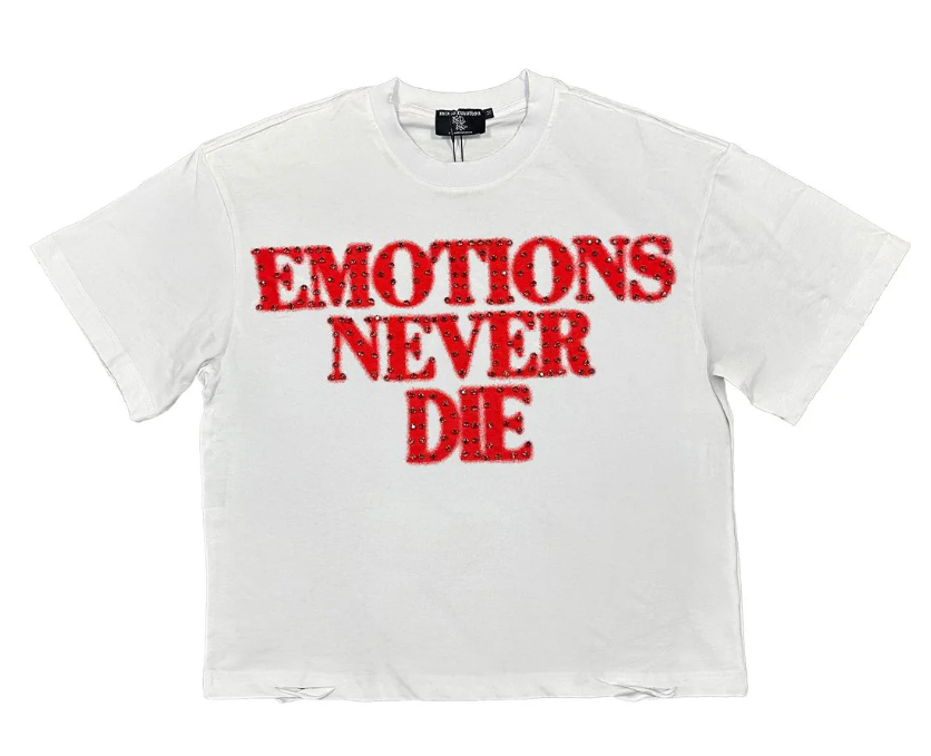 MIXED EMOTIONS TShirt Emotions Never Die Typography
