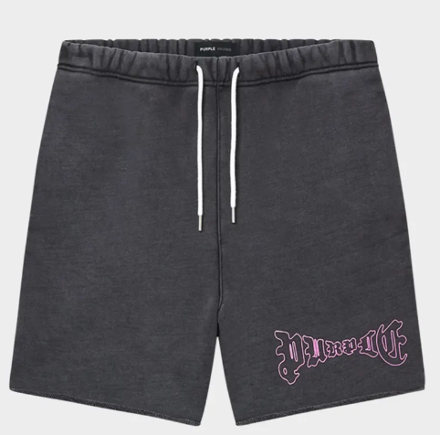 PURPLE Shorts Gothic Logo
