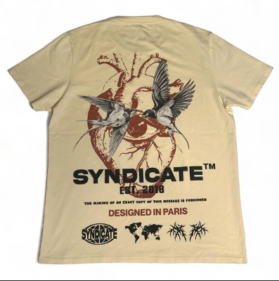 THE SYNDICATE TShirt Back Graphic Print