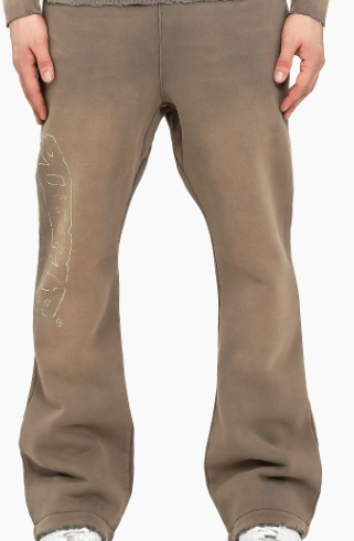 PURPLE Pants Flared Graphic