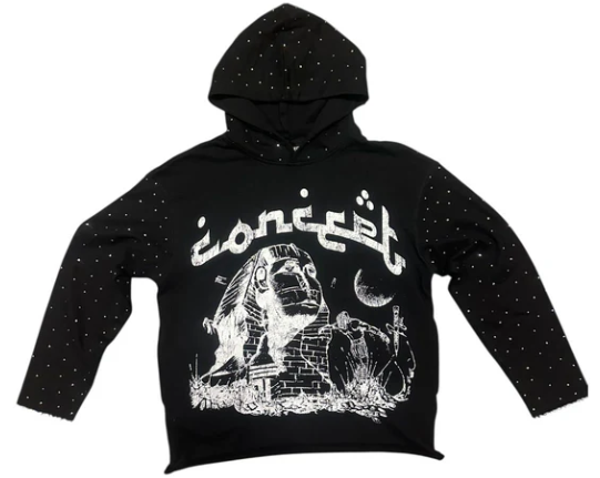 CONCEPT Hoodie Egyptian Sphinx Graphic