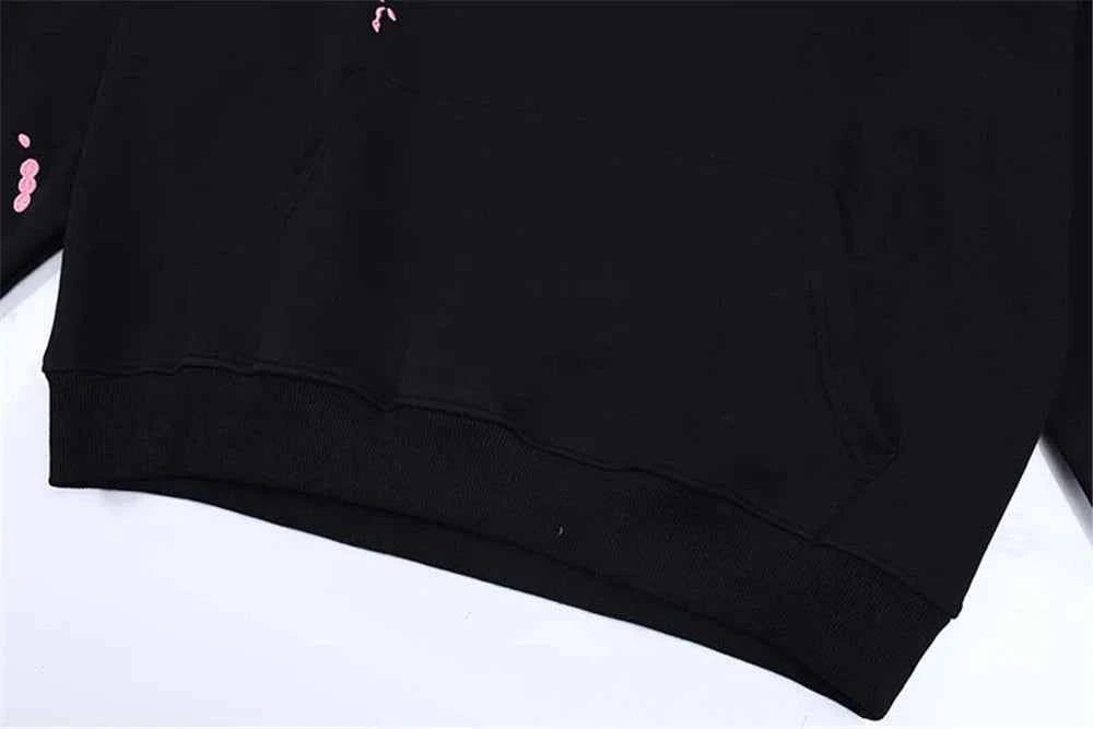 Spring Cool Standard Embroidered Loose Fit Hoodie