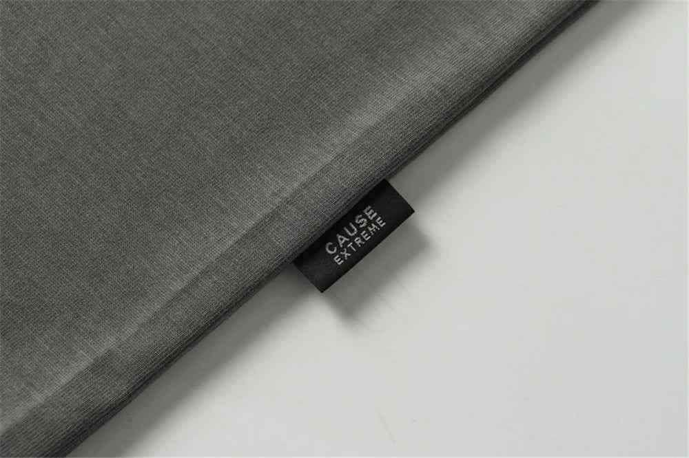 Lightweight Patchwork Grunge Urban Cotton T-Shirt