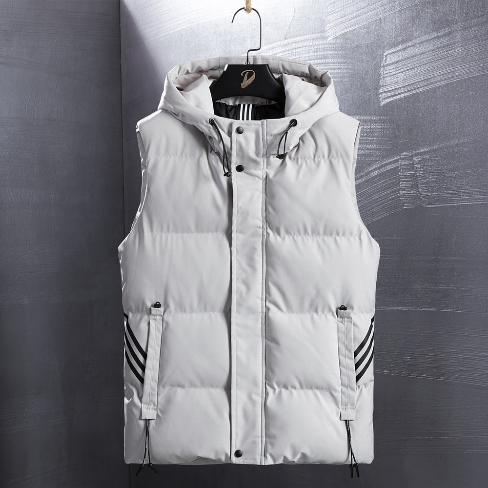 Y9 Striped Gilet Jacket