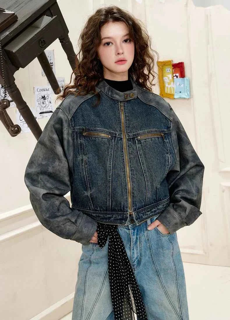 Signature American Hip Hop Denim Jacket