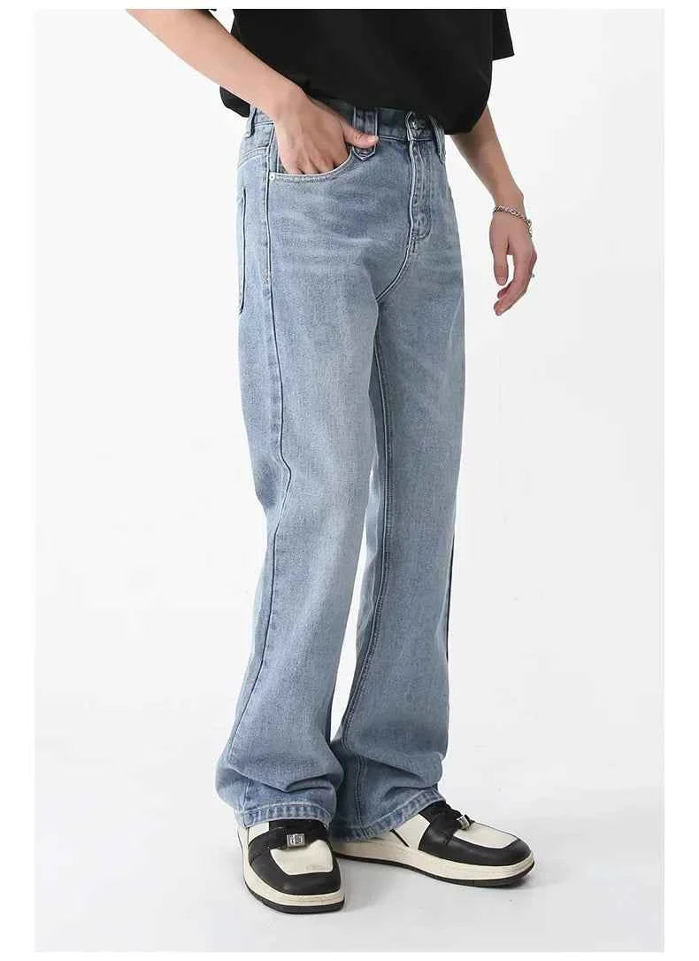 High Waist Flare Denim Pants Jeans