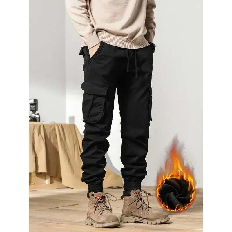Slim Fit Elastic Ankle Pants