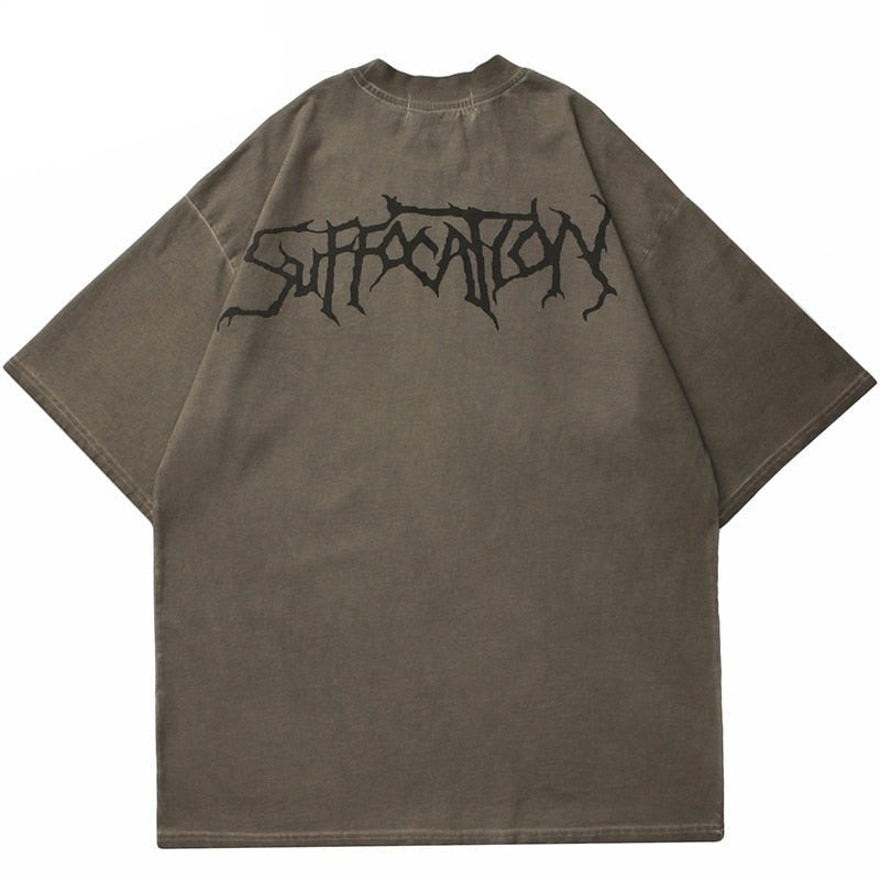 TRENCHIE Suffocation Fairy Angel Loose T-Shirt