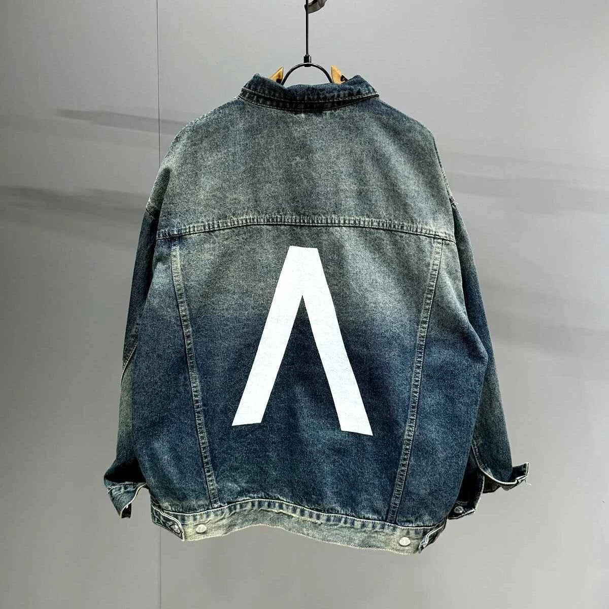 High End Yellow Mud Dyed Denim Jacket