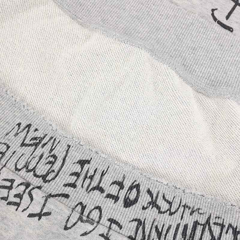 Preppy Hip Hop Oversized Printed Sweatshirt