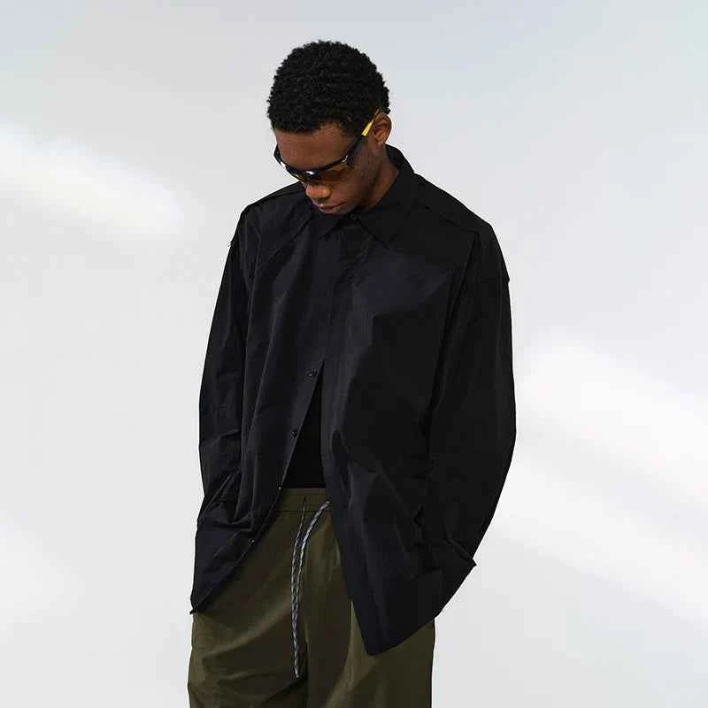Streetwear 3d Tailored Sorona Curved Sleeve Shirt