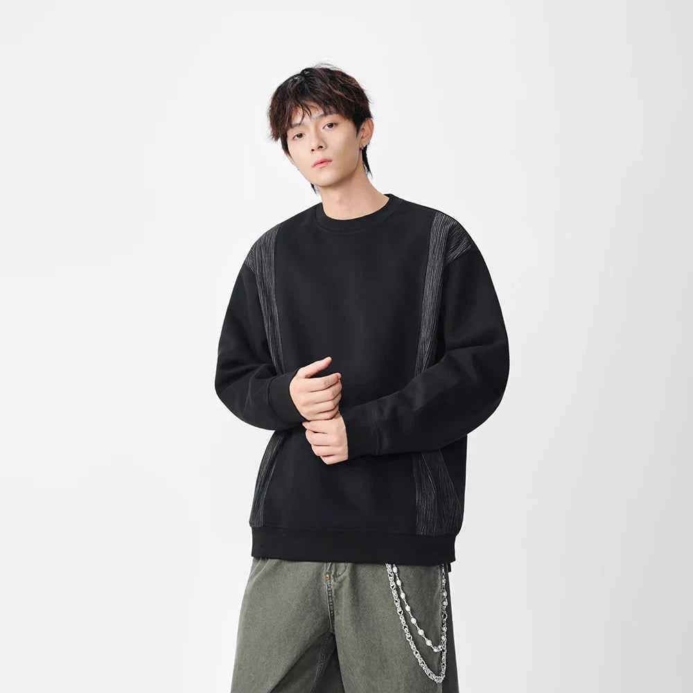 Y2K Retro Patchwork Heavyweight Sweatshirt