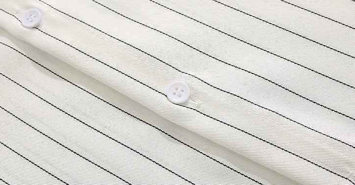 Stylish Korean Style Striped Lapel Long Sleeve Shirt