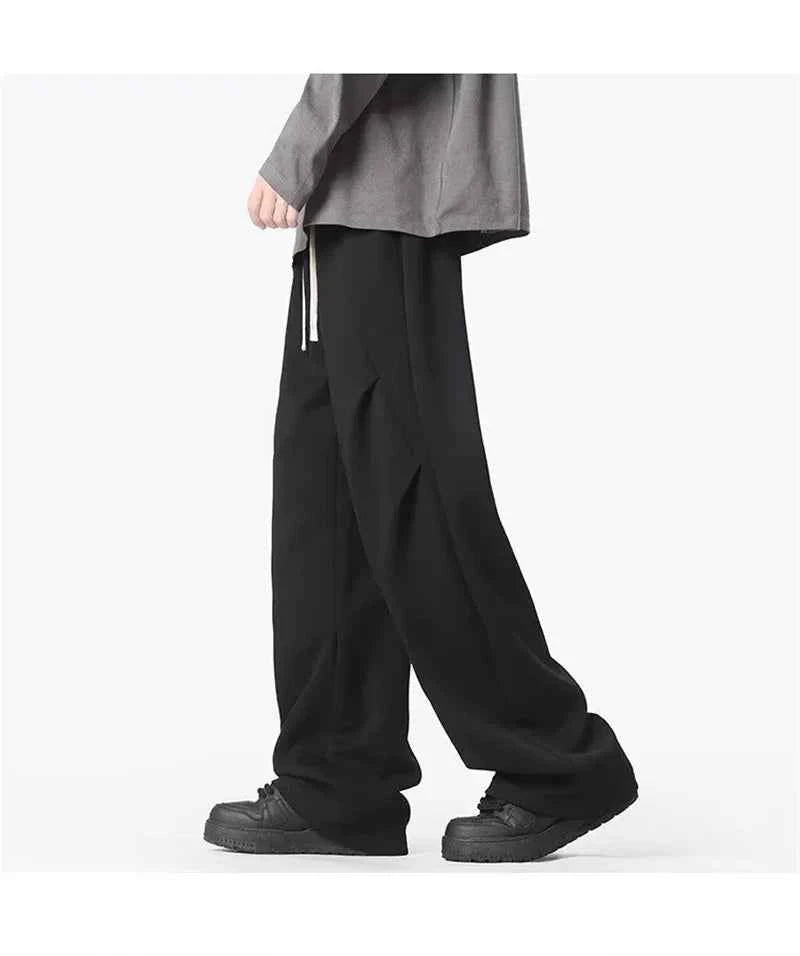 Cool Comfort Hip Hop Pleated Wide Leg SweatPants