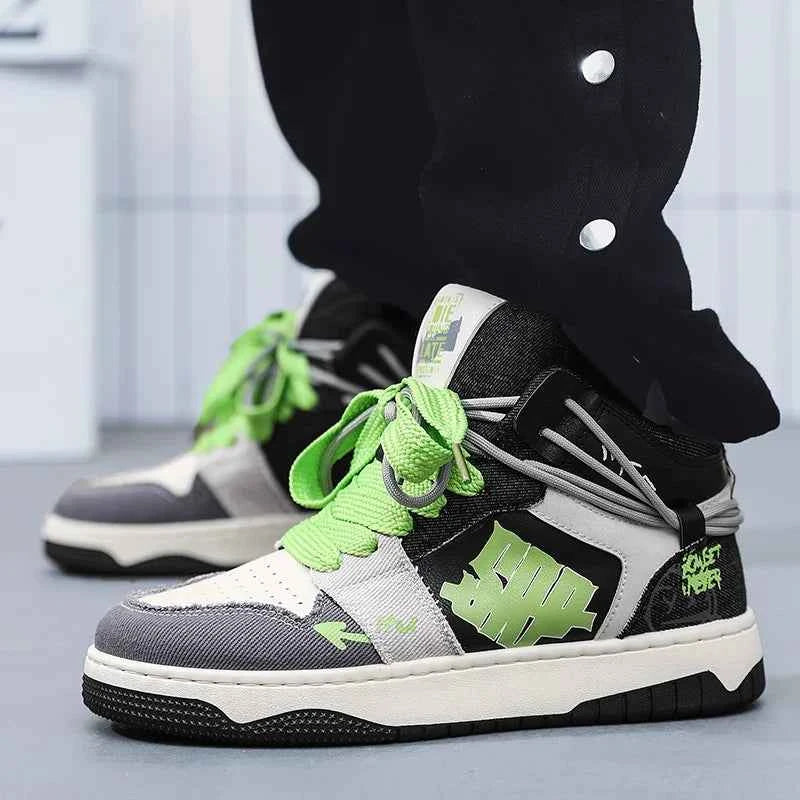 Breathable Lightweight High Skate Sneaker