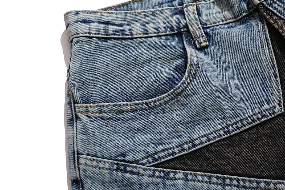 Star Denim Shorts