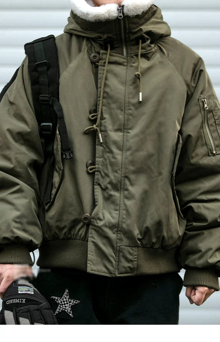 Winter American Fur Interior Parka Jacket