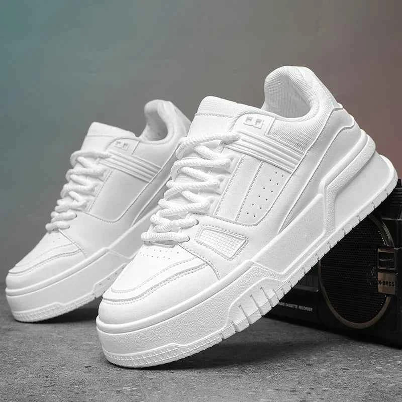 Y2K Versatile White Thick Sport Sneaker