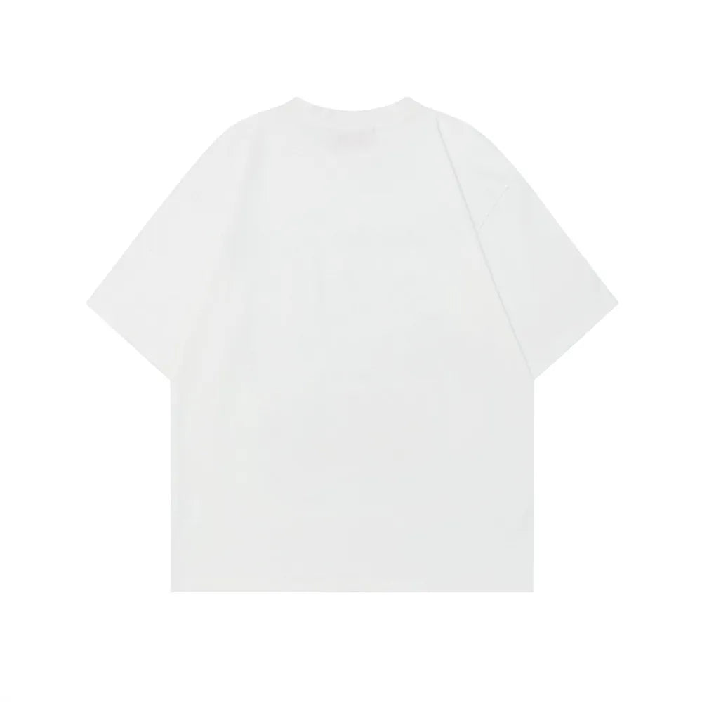 Summer Oversize Rock Portrait Short Sleeve T-Shirt - Luxuryurbanwear