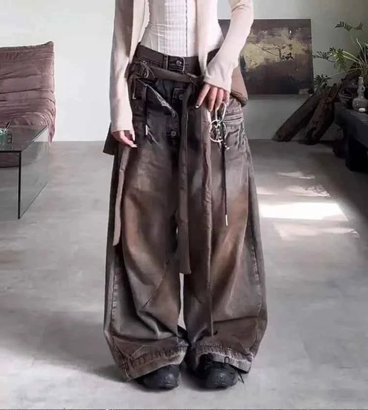 Raw Hem Realness Tie Dye Washed High Jeans