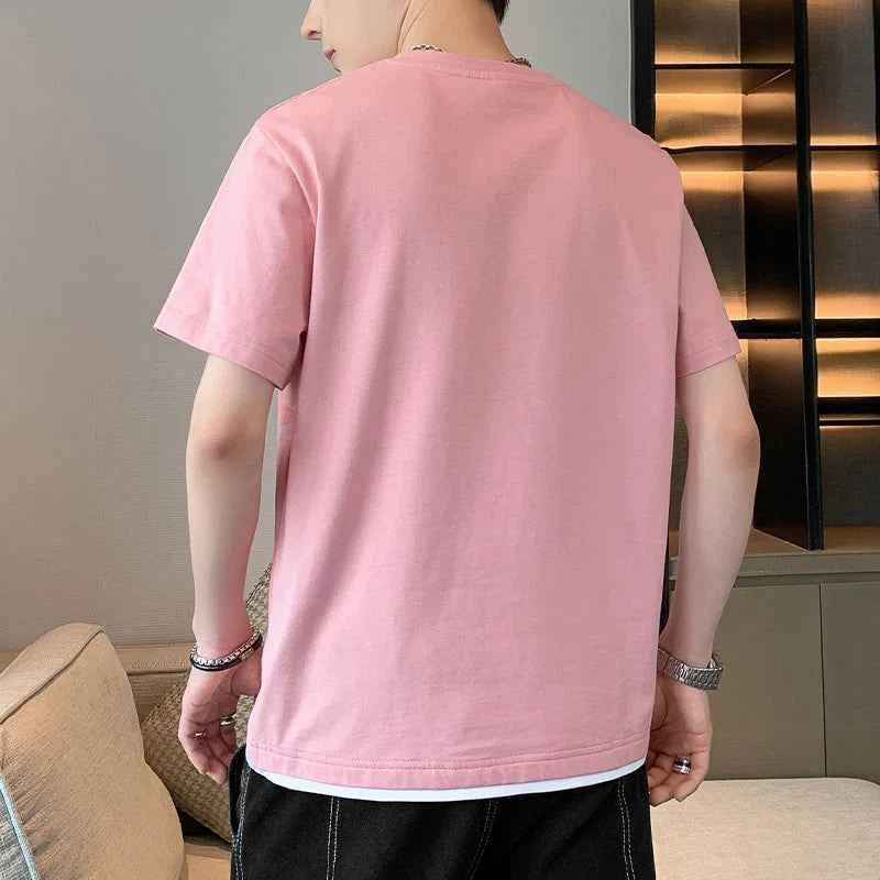 Oversized Letter Print Casual Short Sleeve T-Shirt