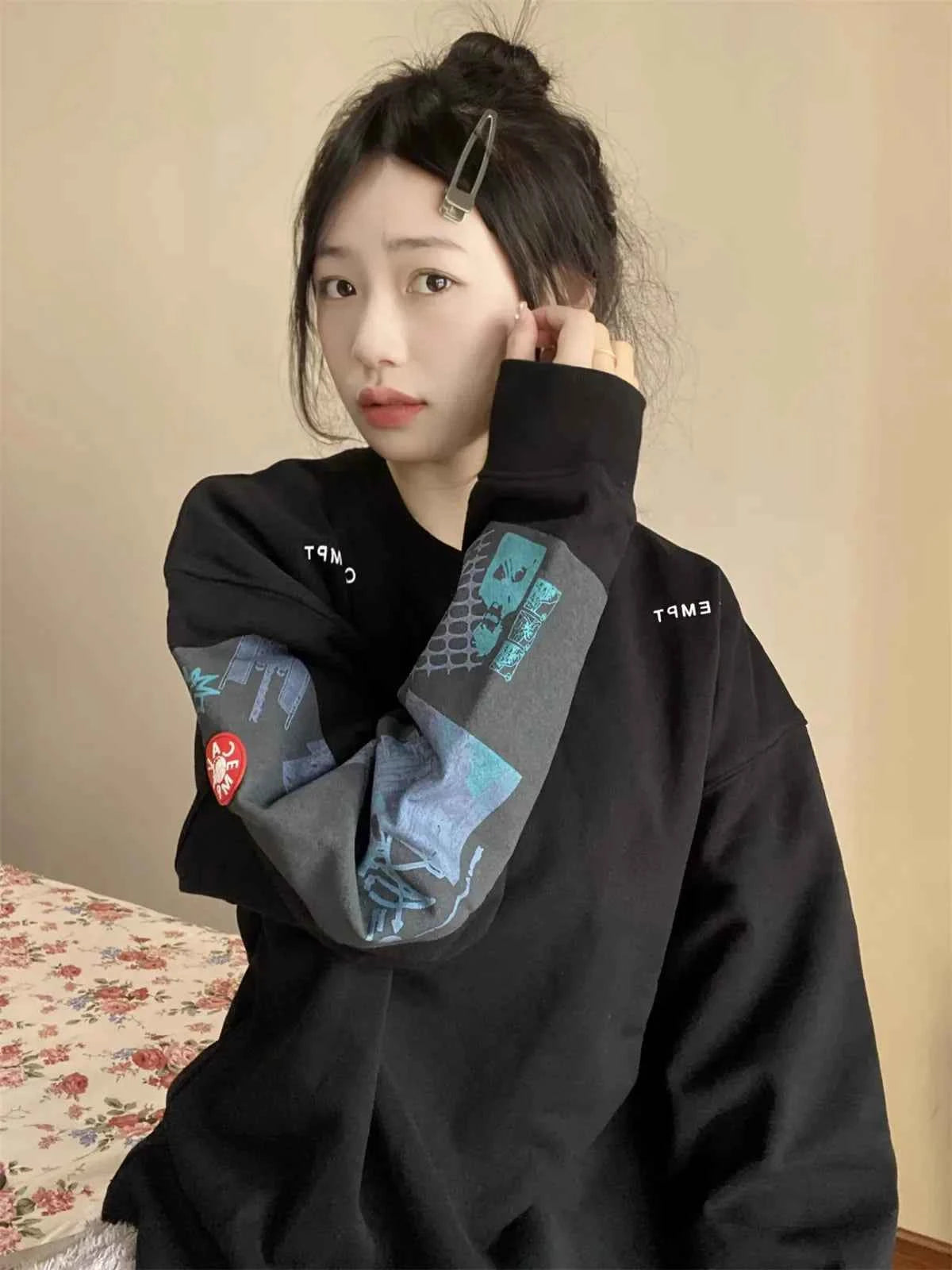 Cav Empt Round Neck Lined Sweatshirt