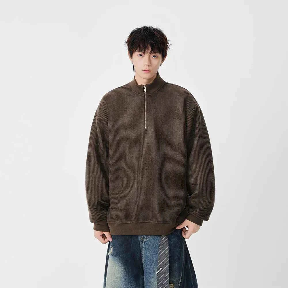 High-End Casual Long Sleeve Knitted Sweater