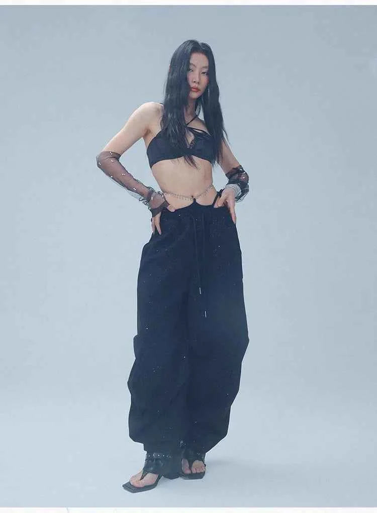 Women Cool Waistband Dance Pants