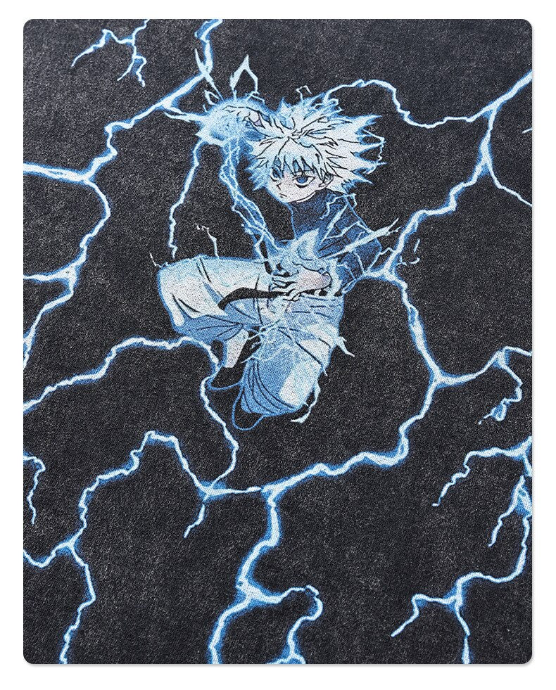 DBZ Blue Lightning Anime T-Shirt