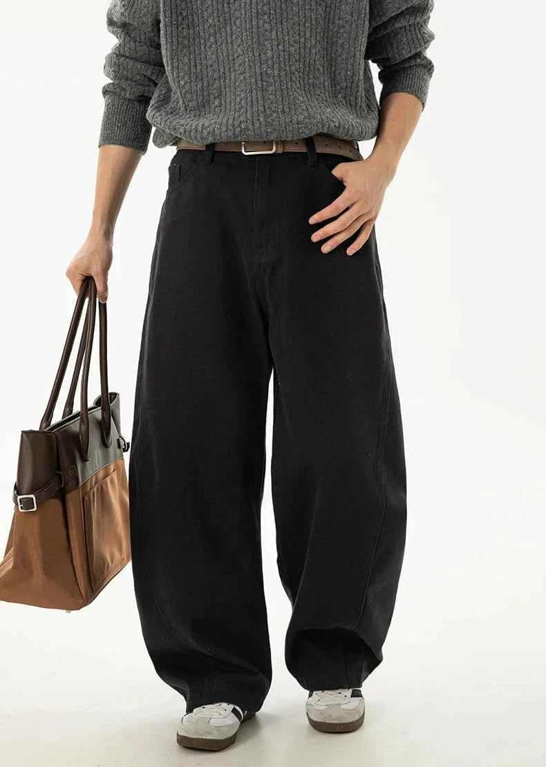 Y2K Vintage Cotton Relaxed Fit Casual Pants