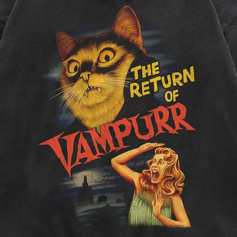 The Return Of Vampurr Scary Graphic Hoodie