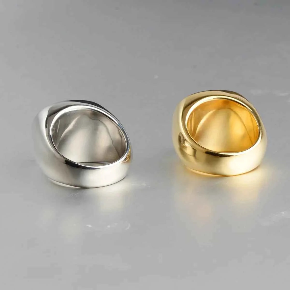 Handmade Retro Gold Tiger Eye Ring
