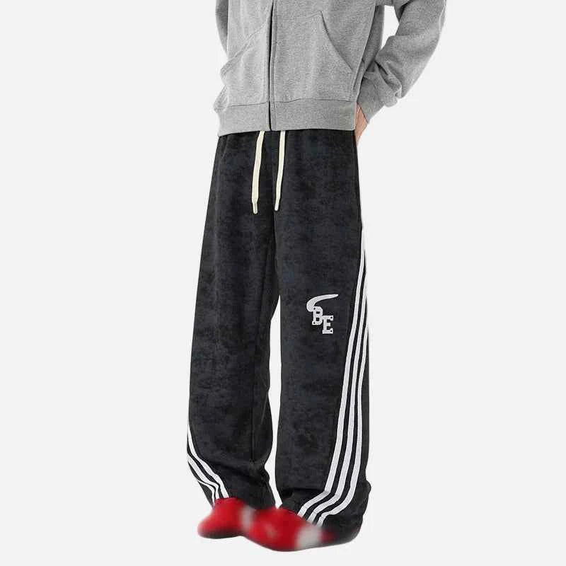 Tie Dye Patchwork Hip Hop Wide Leg Sweatpants
