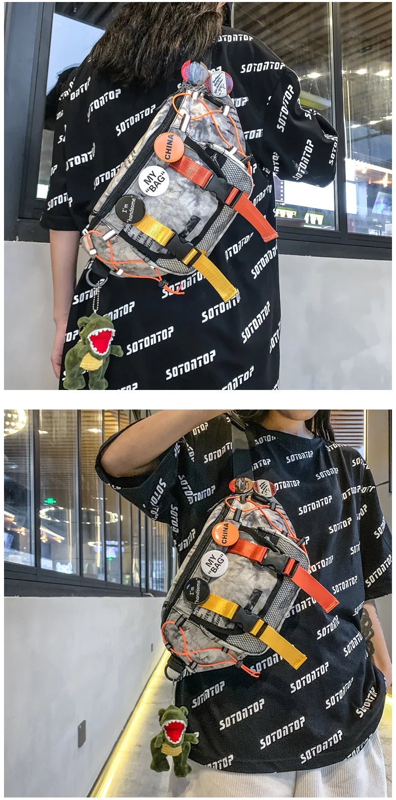 All Purpose Tie-Die Waist Bag