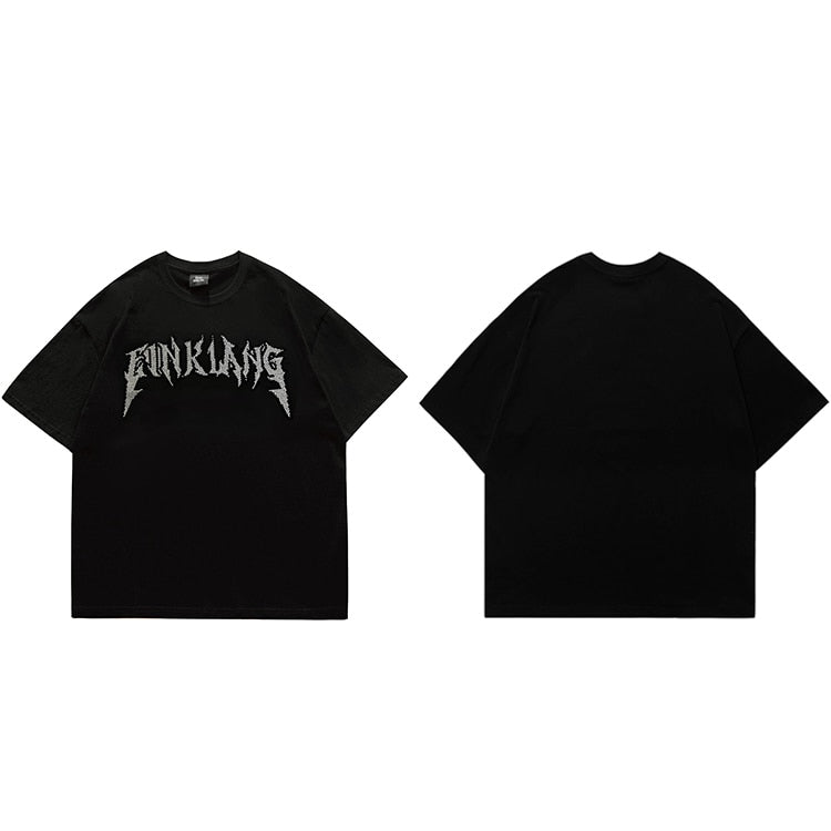 FUNKLANG Logo Casual T-Shirt