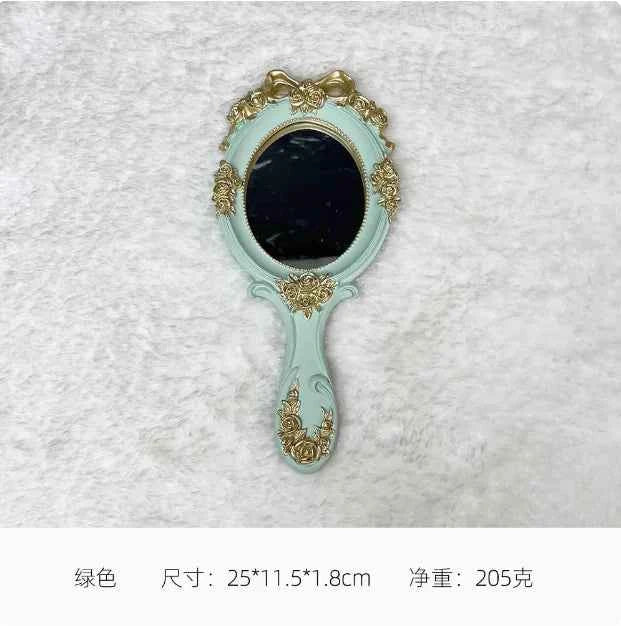 Vintage baroque Hand Mirror