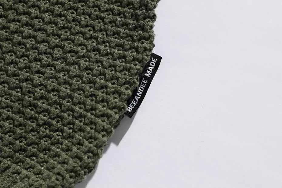 Cozy Solid Vintage Loose Knit Jumper Sweater